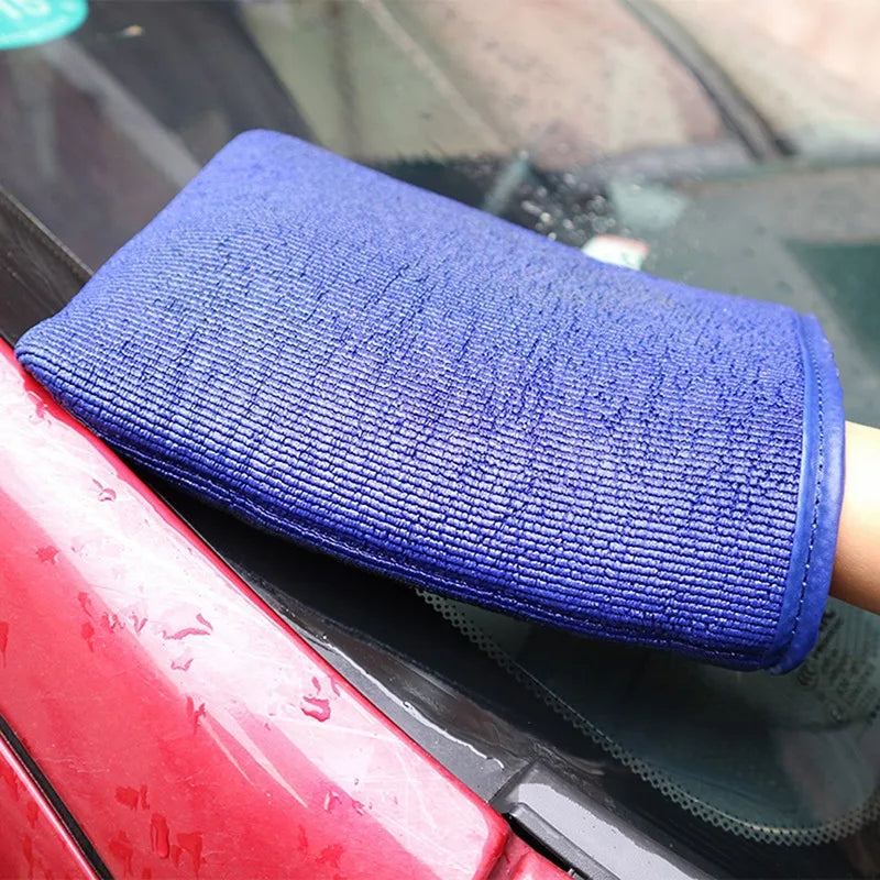 Clay Bar Mitt – Microfiber Car Detailing Wash Glove Car Detailing Mitt QXL
