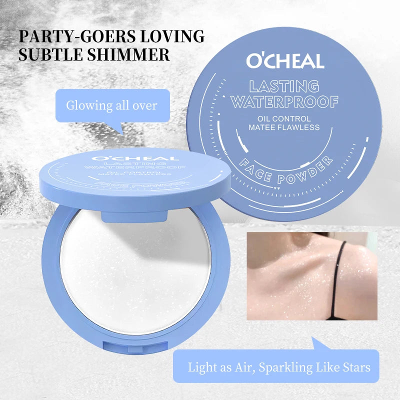 OCHEAL Silk Mist Loose Powder – Oil Control Setting Makeup Setting Powder QXL