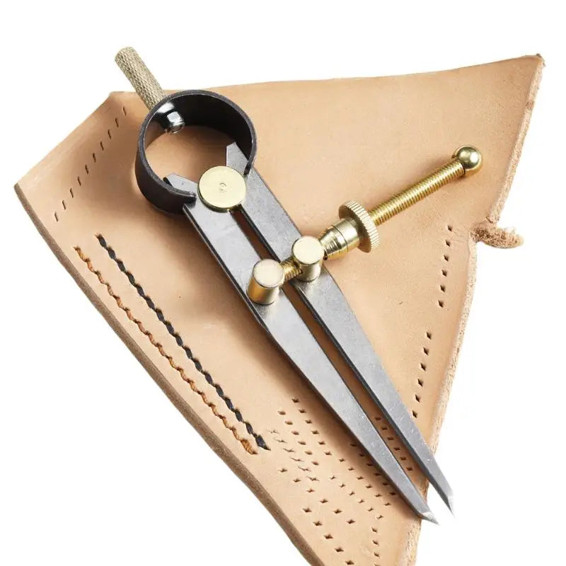 Adjustable Leathercraft Line Marking Gauge & Wing Divider Leather Marking Tool QXL