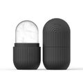 Silicone Facial Ice Cube Mold & Roller | De-Puffing Skin Care Facial Ice Roller QXL Black