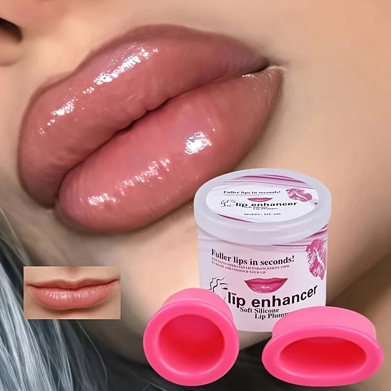 2-Pack Silicone Lip Plumper Device | Fuller Lips Tool Lip Plumper Device QXL