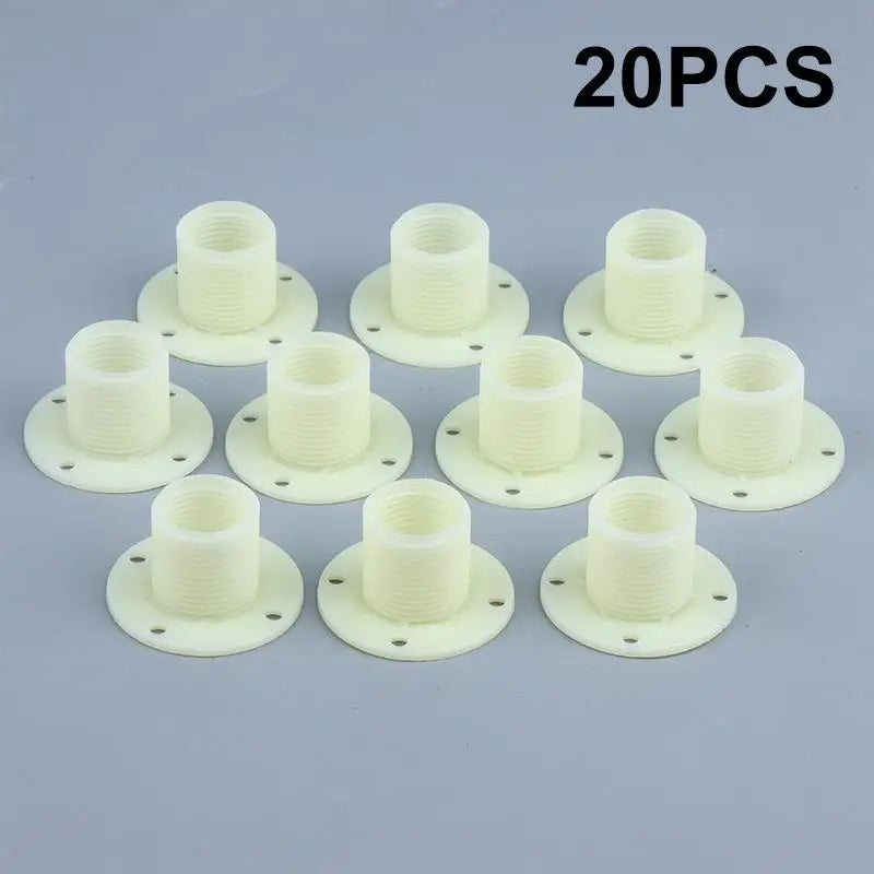 20-Pack Plastic M2×8 Machine Screws | Round Head External Thread Machine Screws QXL 20PCS