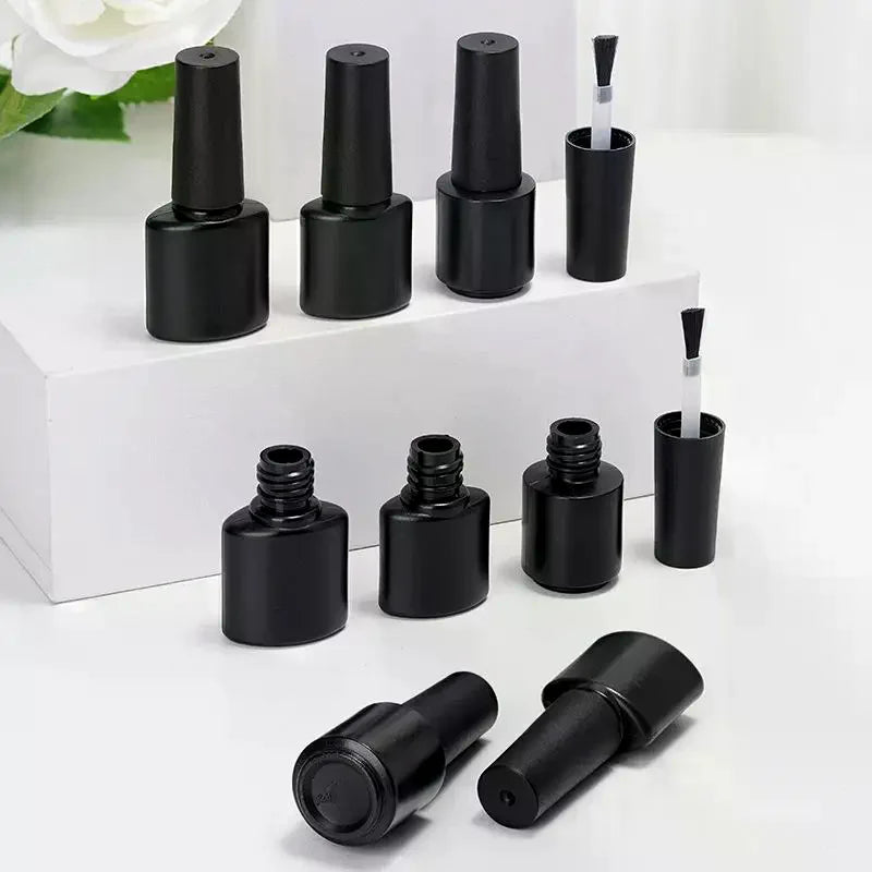 Empty Nail Polish Bottles with Brush | Refillable 6–10mL Nail Polish Bottle QXL