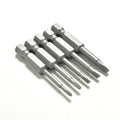 5-Pack Magnetic Triangle Screwdriver Bits S2 Steel 1/4" Hex 50mm Screwdriver Bit Set QXL Style1