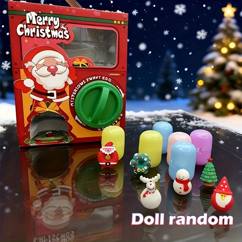 Mini Gashapon Claw Machine Blind Box Capsule Toy – Kids Gift Capsule Toy Machine QXL