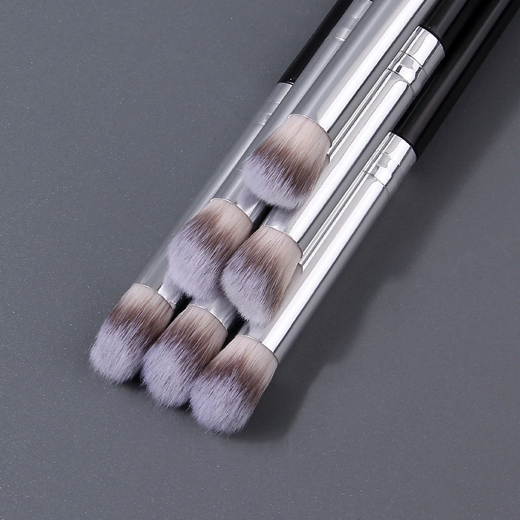 KOSSHOW 6-Pc Soft Angled Concealer & Foundation Brush Set Concealer Brush Set QXL