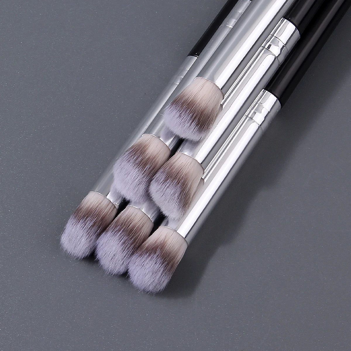 KOSSHOW 6-Pc Soft Angled Concealer & Foundation Brush Set Concealer Brush Set QXL