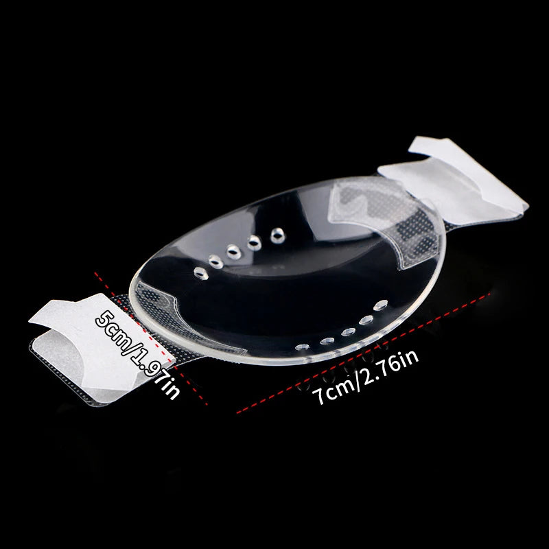 10-Pack Clear Self-Adhesive Eye Shield Covers with Vent Holes Eye Shield Cover QXL 1pc
