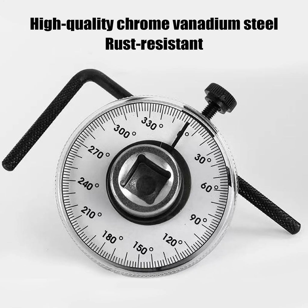 Torque Angle Gauge | CrV Dial Wrench Meter 0–330 Nm Torque Angle Gauge QXL