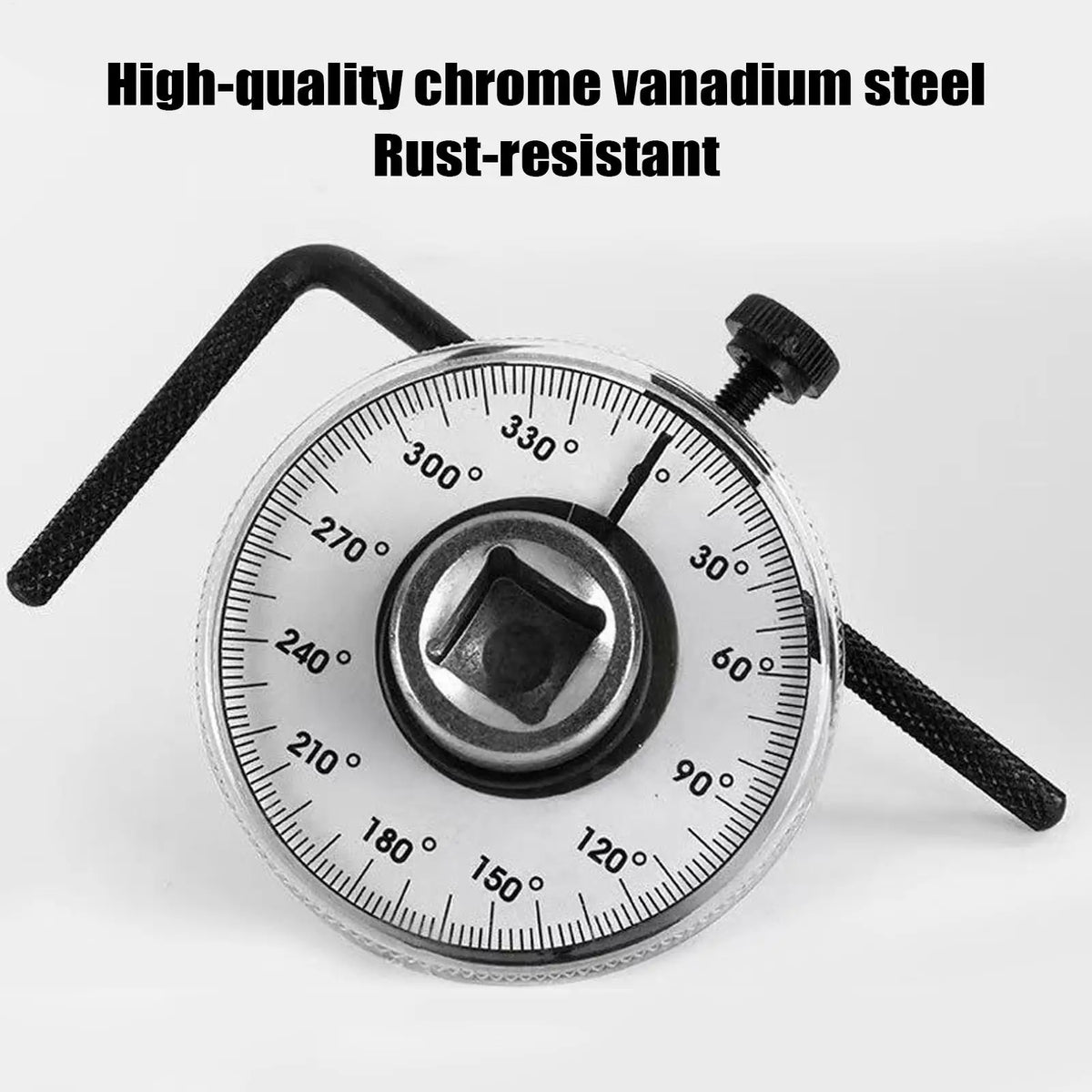 Torque Angle Gauge | CrV Dial Wrench Meter 0–330 Nm Torque Angle Gauge QXL