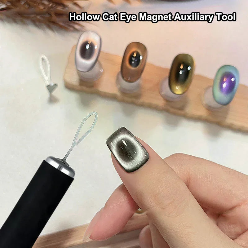2-in-1 Cat Eye Nail Magnet | French Effect DIY Nail Art Tool Nail Art Magnet QXL