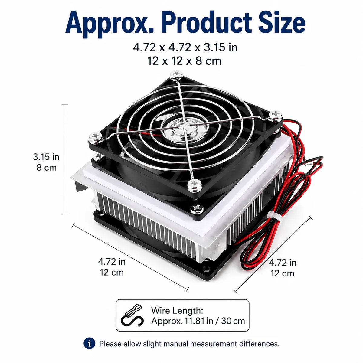 XD-35 Peltier Thermoelectric Cooling Module | DIY Mini Cooler Kit Thermoelectric Cooling Module QXL