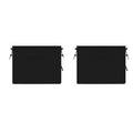 Car Privacy Curtain Sun Shade UV Block Window Cover – 2 or 4pcs Car Sun Shade Curtain QXL Rear window curtain