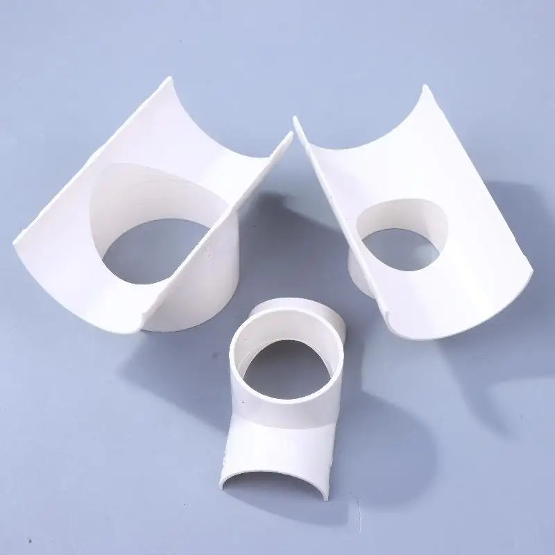 PVC Open Tee Pipe Connector | Drain Adapter & Repair Fitting PVC Pipe Fitting QXL