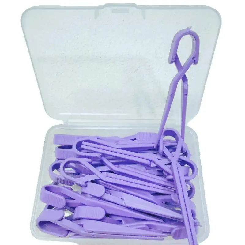 20/40-Pack Nail Polish Guard Clips | Anti-Spill Manicure Tool Nail Polish Guard Clips QXL