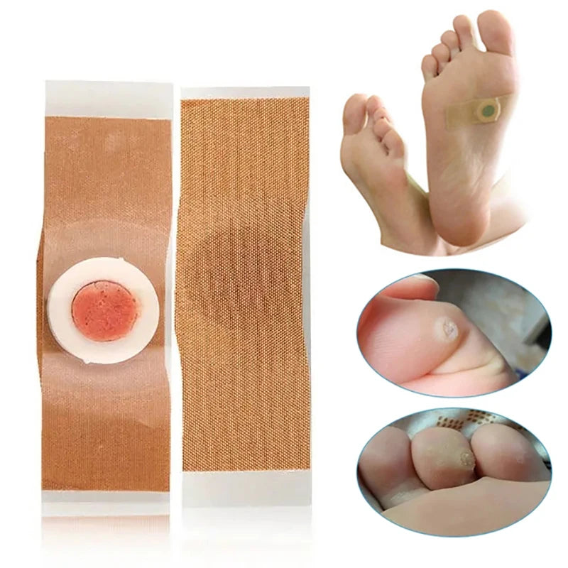 50/100-Pack Blank Corn Cushion Pads | DIY Foot Care Patches Foot Cushion Pads QXL