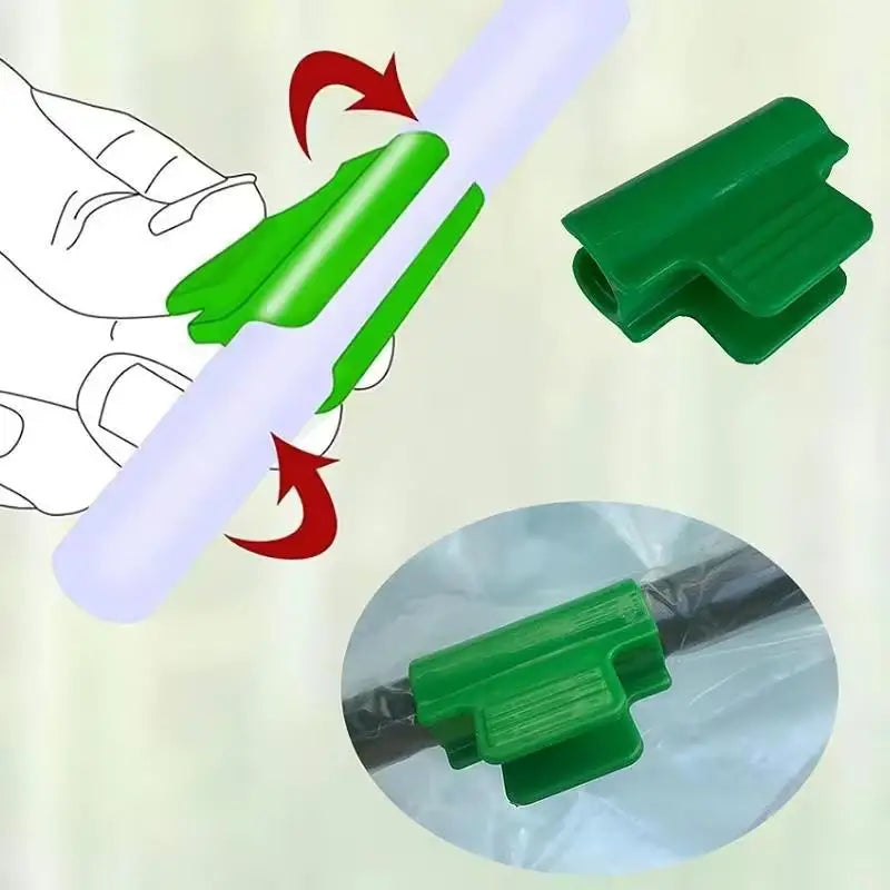 8mm Greenhouse Film Clips | Plastic Hoop Clips for Shade Nets Greenhouse Film Clips QXL