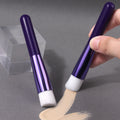KOSSHOW 2-Pack Foundation & Concealer Brushes | Streak-Free Foundation Brush Set QXL PURPLE