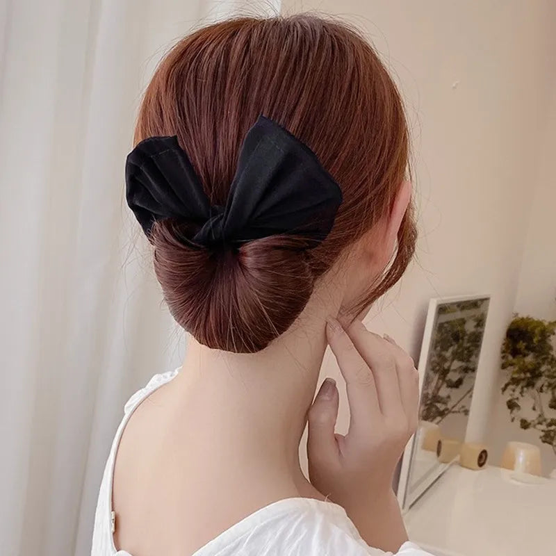 Multicolor Bun Maker & Ponytail Holder | Korean Hair Accessory Hair Bun Maker QXL