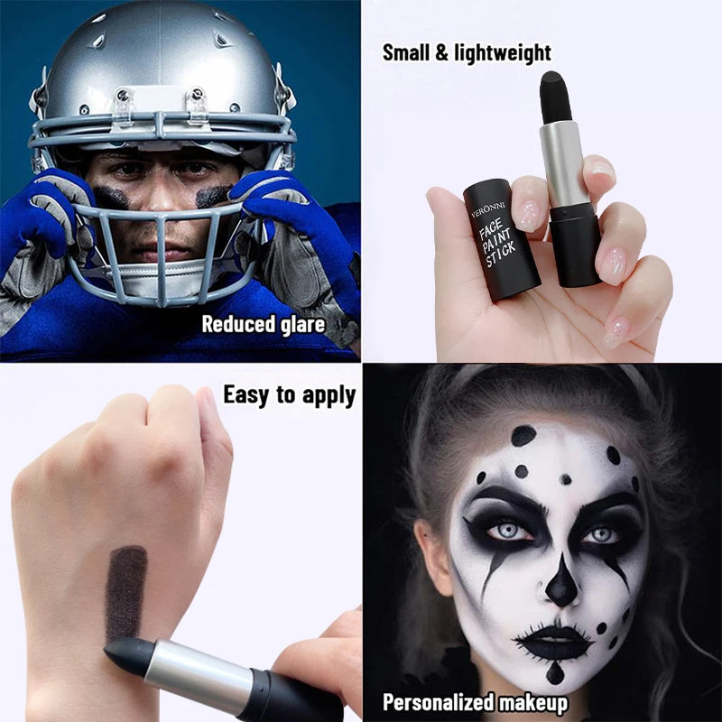 VERONNI Face & Body Paint Stick | 6 Colors Halloween Cosplay Face & Body Paint QXL