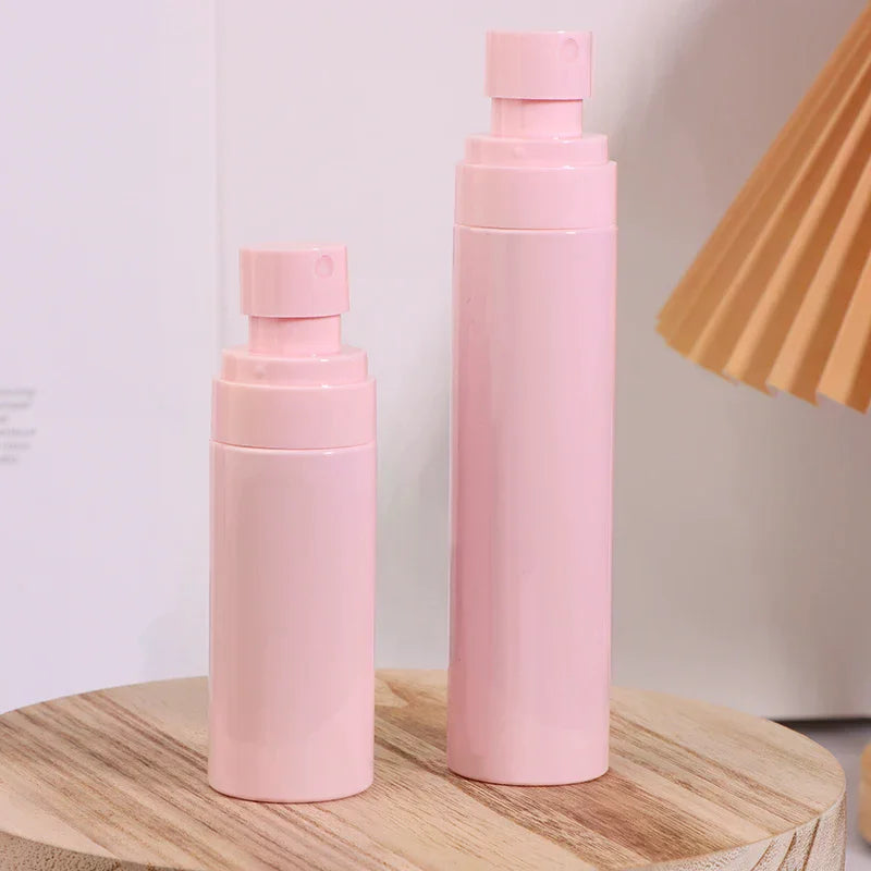 Pink Refillable Mist Spray Bottle 60ml 80ml 100ml Travel Atomiser Refillable Spray Bottle QXL