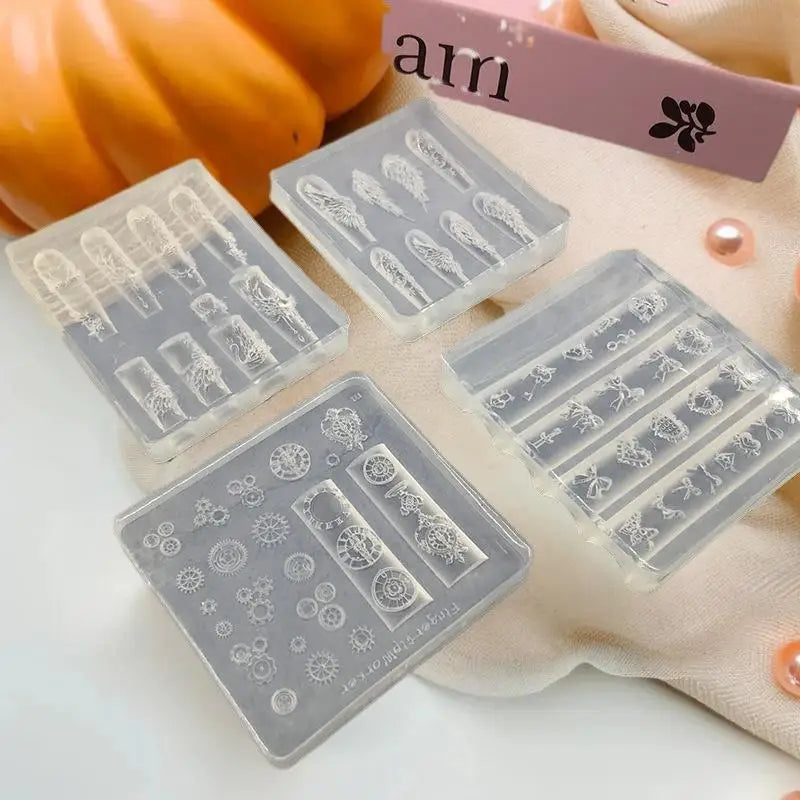 Kawaii Butterfly Silicone Nail Art Mold | 3D DIY Design Tool Nail Art Mold QXL