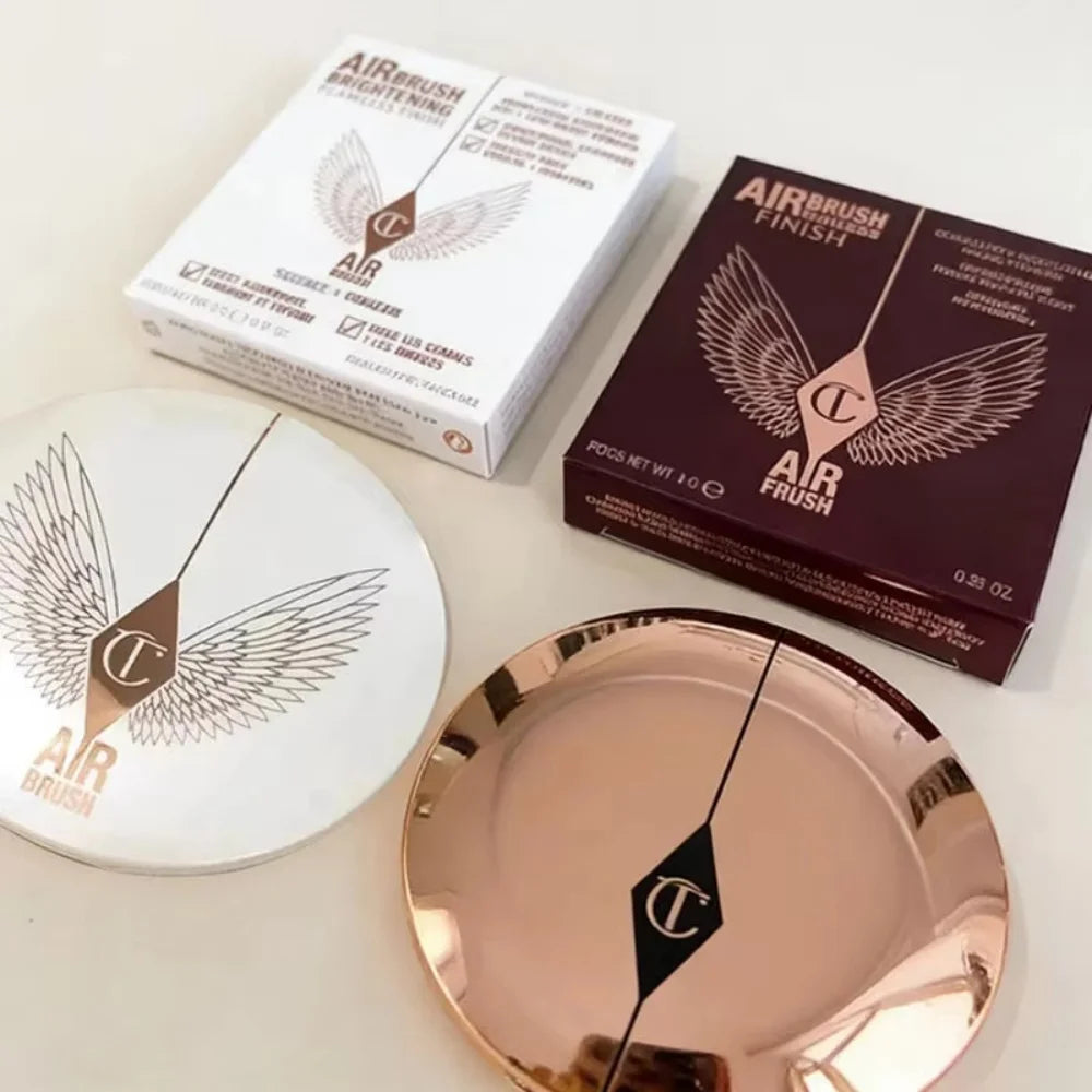 Pressed Powder Makeup Set | Oil Control Matte & Glow Finish Pressed Powder Set QXL