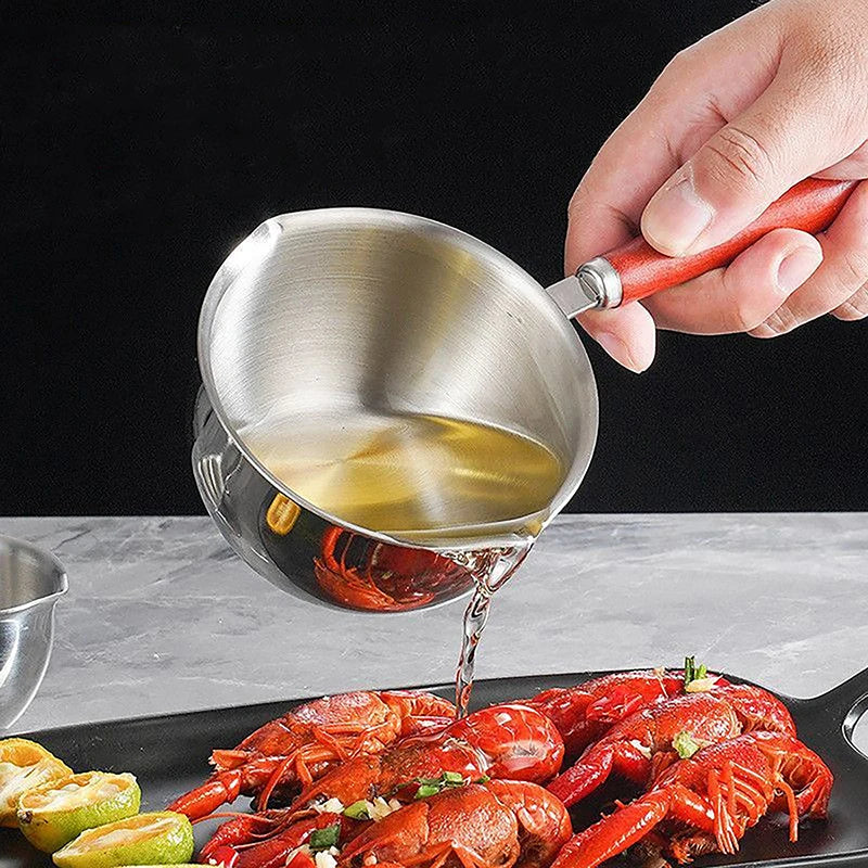 2-Pack Stainless Steel Wax Melting Pot | Long Handle Jug Wax Melting Pot QXL
