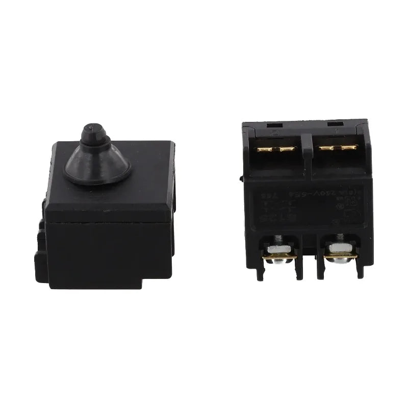 2-Pack Angle Grinder Push Button Switch | 100mm Power Tool Grinder Switch Part QXL