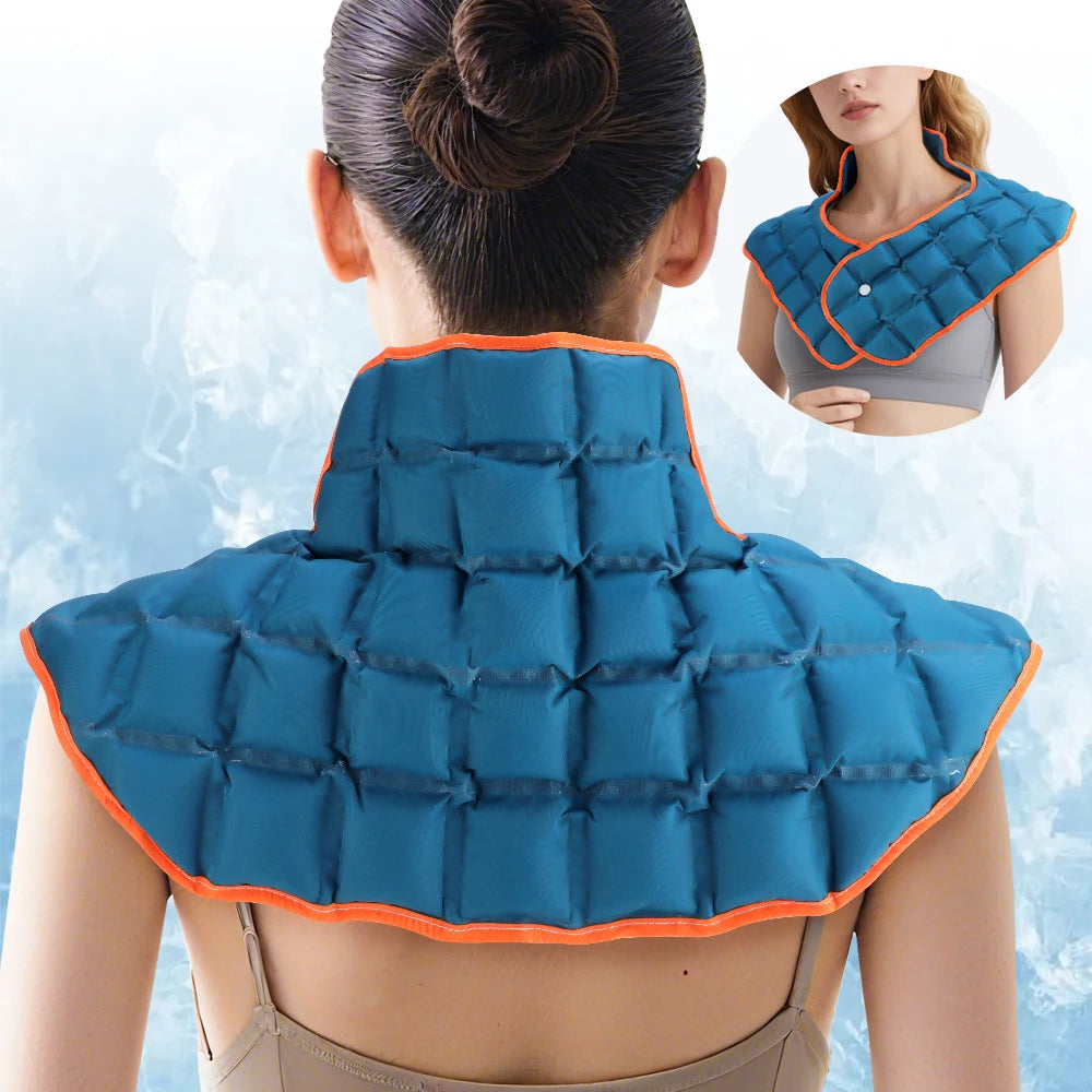 Reusable Polymer Resin Hot & Cold Compress Shoulder Wrap Hot Cold Compress Wrap QXL