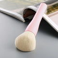 Large Multi-Use Makeup Brush | Powder, Blush & Nail Dust Makeup Brush QXL Pink