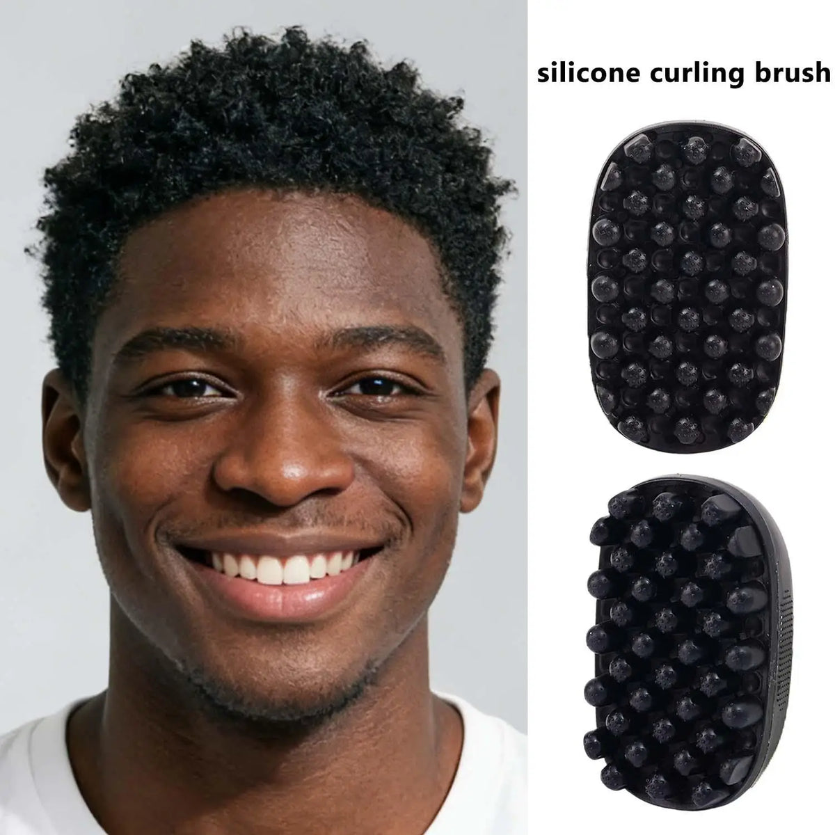 Silicone Curl Twist Sponge Brush | Coils & Dreadlocks Tool Curl Twist Sponge Brush QXL