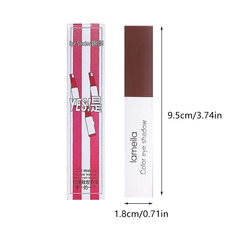 Double-Ended Glitter Eyeshadow Stick | Waterproof Shimmer Pen Eyeshadow Stick QXL