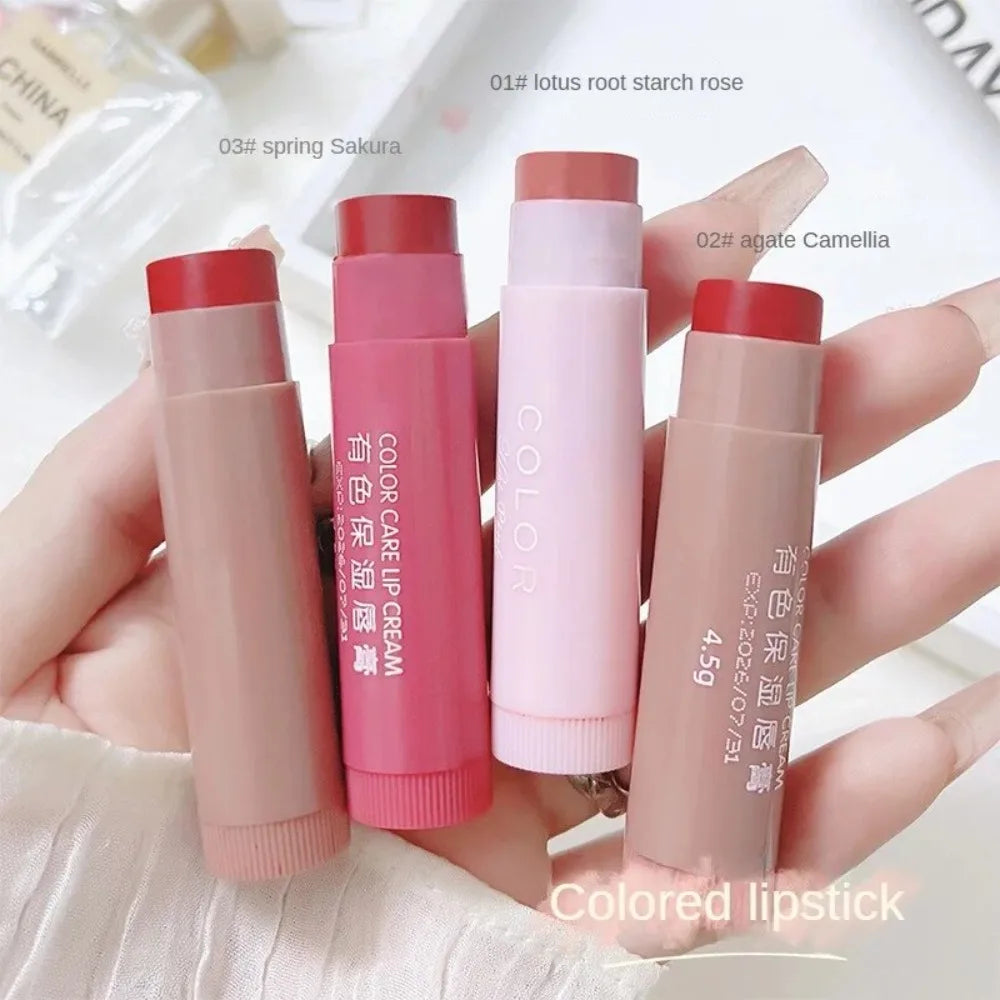Tinted Moisturizing Lip Balm | Long-Lasting Color & Hydration Tinted Lip Balm QXL