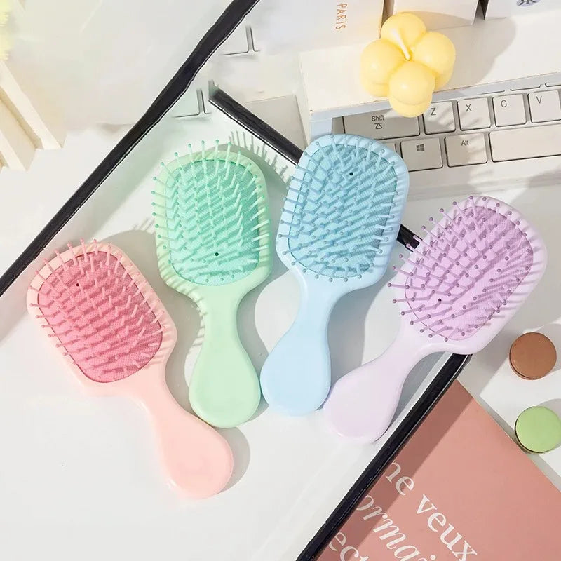 Mini Air Cushion Detangling Hair Brush – Wigs & Natural Hair Hair Detangling Brush QXL