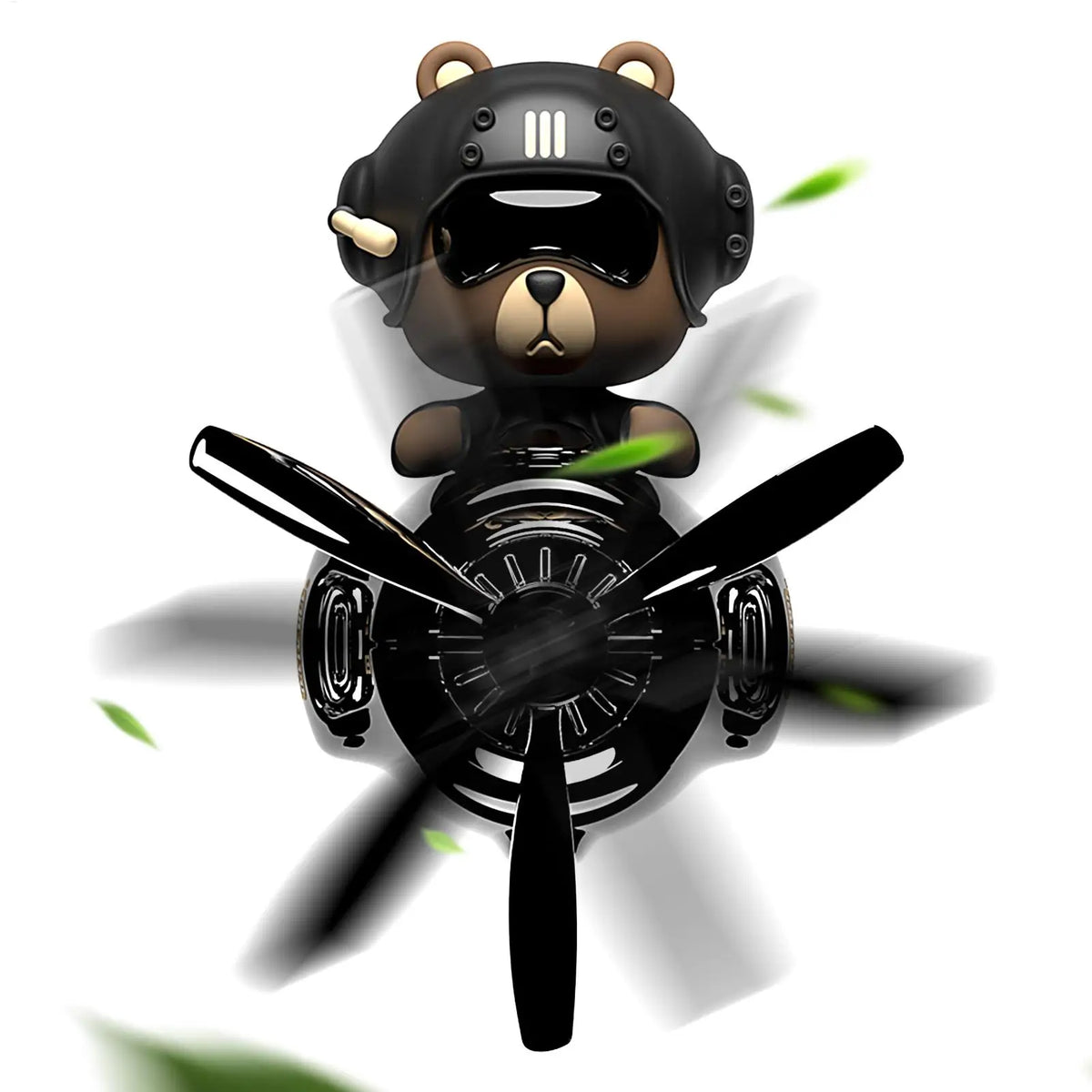 Rotating Bear Pilot Car Vent Air Freshener | DIY Diffuser Clip Car Vent Air Freshener QXL