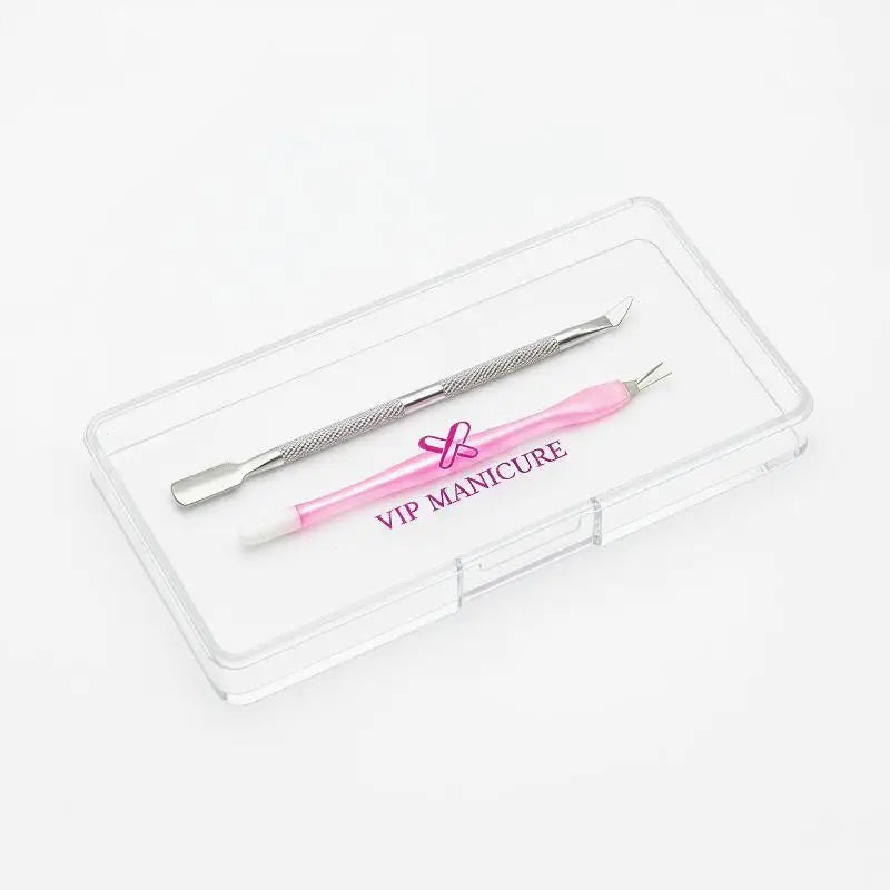 8-Piece Manicure Set – Nail Files, Cuticle Pusher & Case Manicure Tool Set QXL