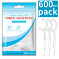 Ultra-Fine Floss Toothpicks 50–600 Pcs | Disposable Dental Picks Dental Floss Picks QXL 600pcs