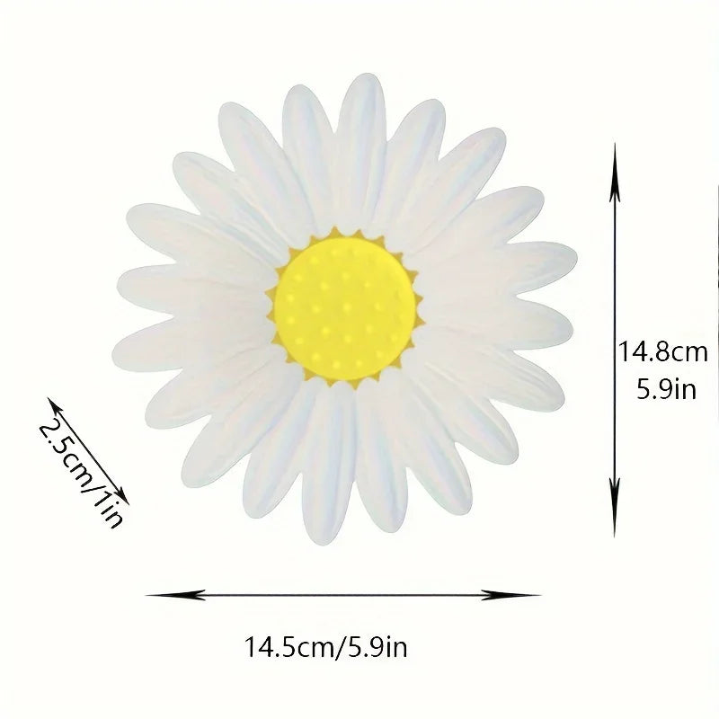 Flower Shaped Silicone Soap Dish | No-Drill Drain Holder Soap Dish QXL