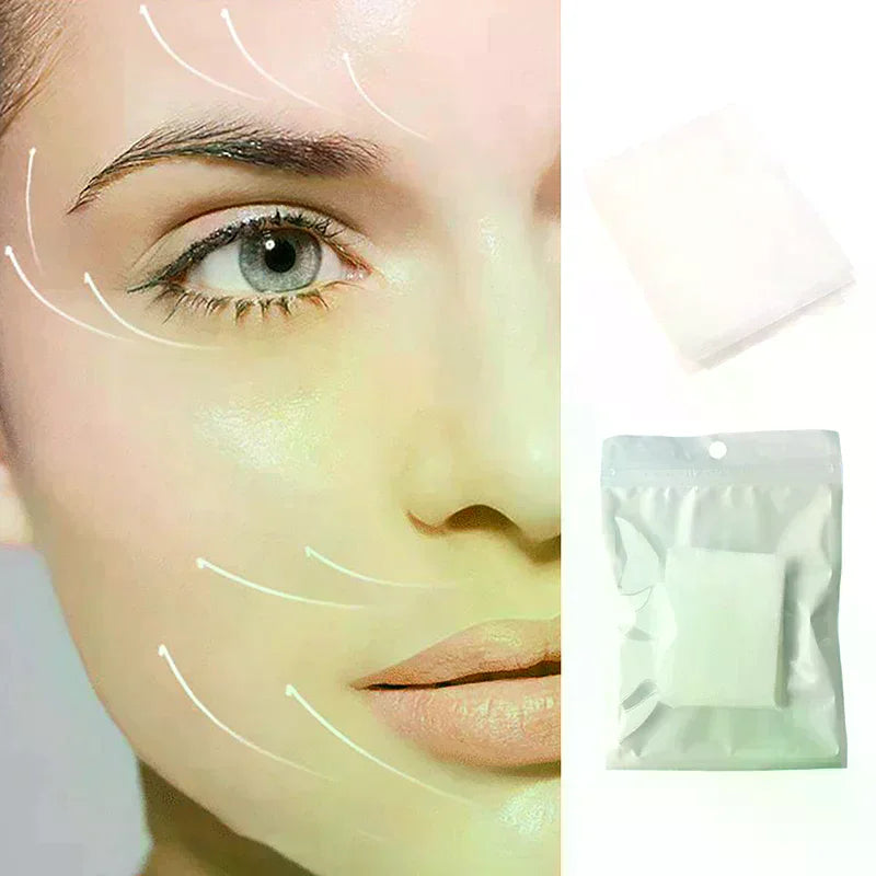 50-Pack Freeze Dried Facial Mask Paper | Collagen & Peptide Facial Mask Sheets QXL