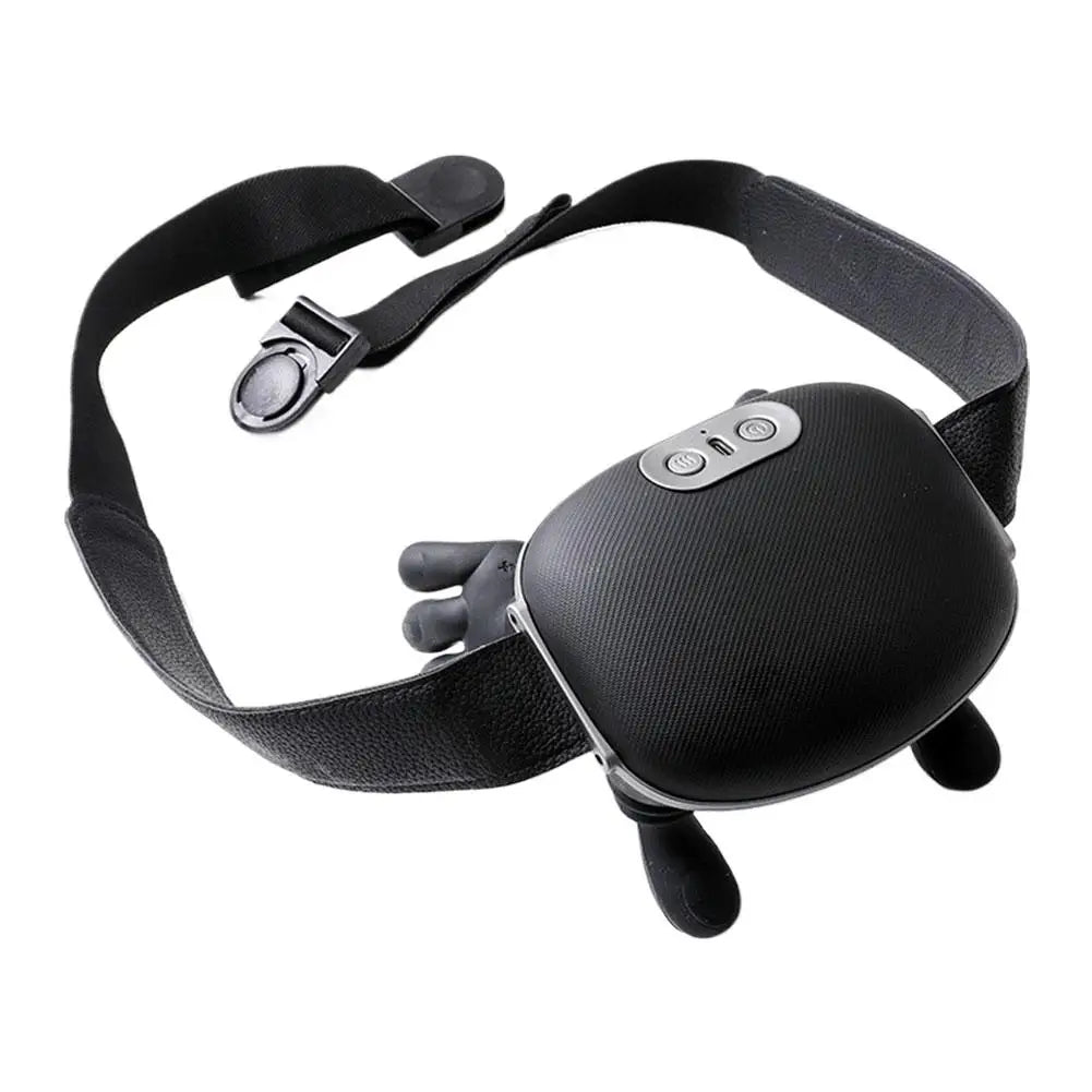 Portable Neck & Back Massager with Heat | 3-Mode Kneading Neck & Back Massager QXL Black