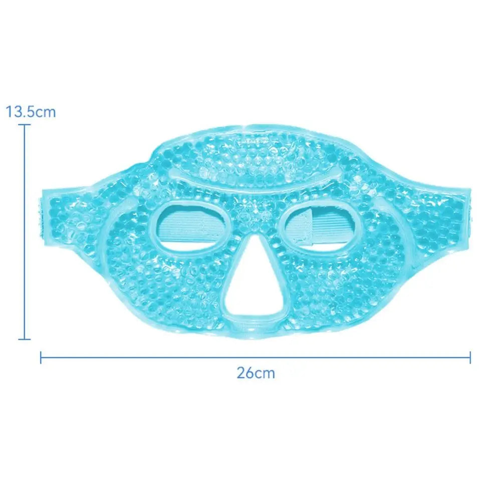 Reusable Gel Bead Eye & Face Mask | Hot & Cold Therapy Gel Eye Face Mask QXL