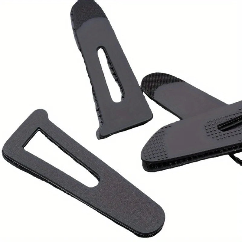 PVC Anti-Slip Cuff Sleeve Buckle Fastener | 2 or 4 Pack Clothing Fastener QXL
