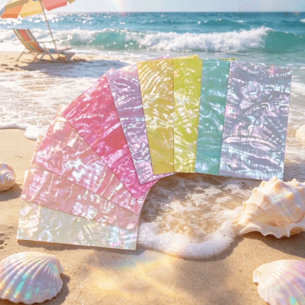 Shell Nail Art Stickers | Colorful DIY Self-Adhesive Decals Nail Art Stickers QXL