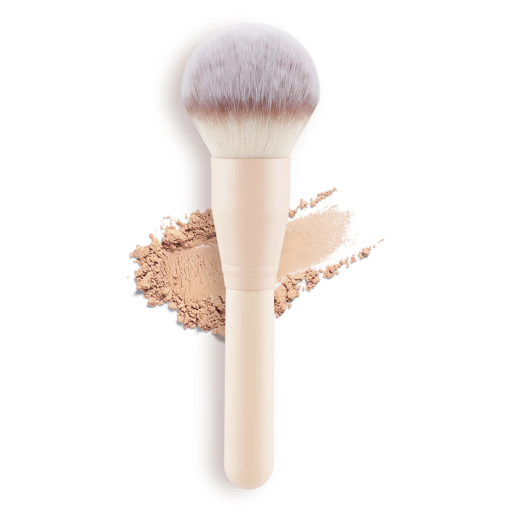 Flat Top Foundation & Powder Makeup Brush | Blending Tool Makeup Brush QXL Gold