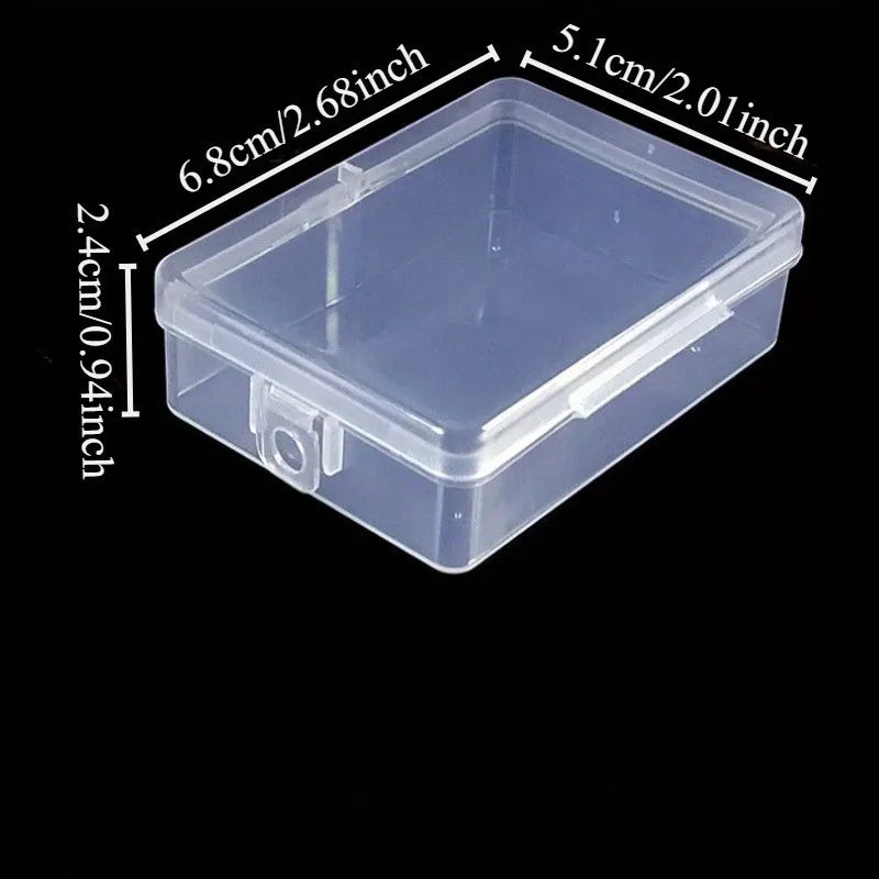 Clear Plastic Storage Boxes – Jewelry, Beads & Small Parts Plastic Storage Box QXL