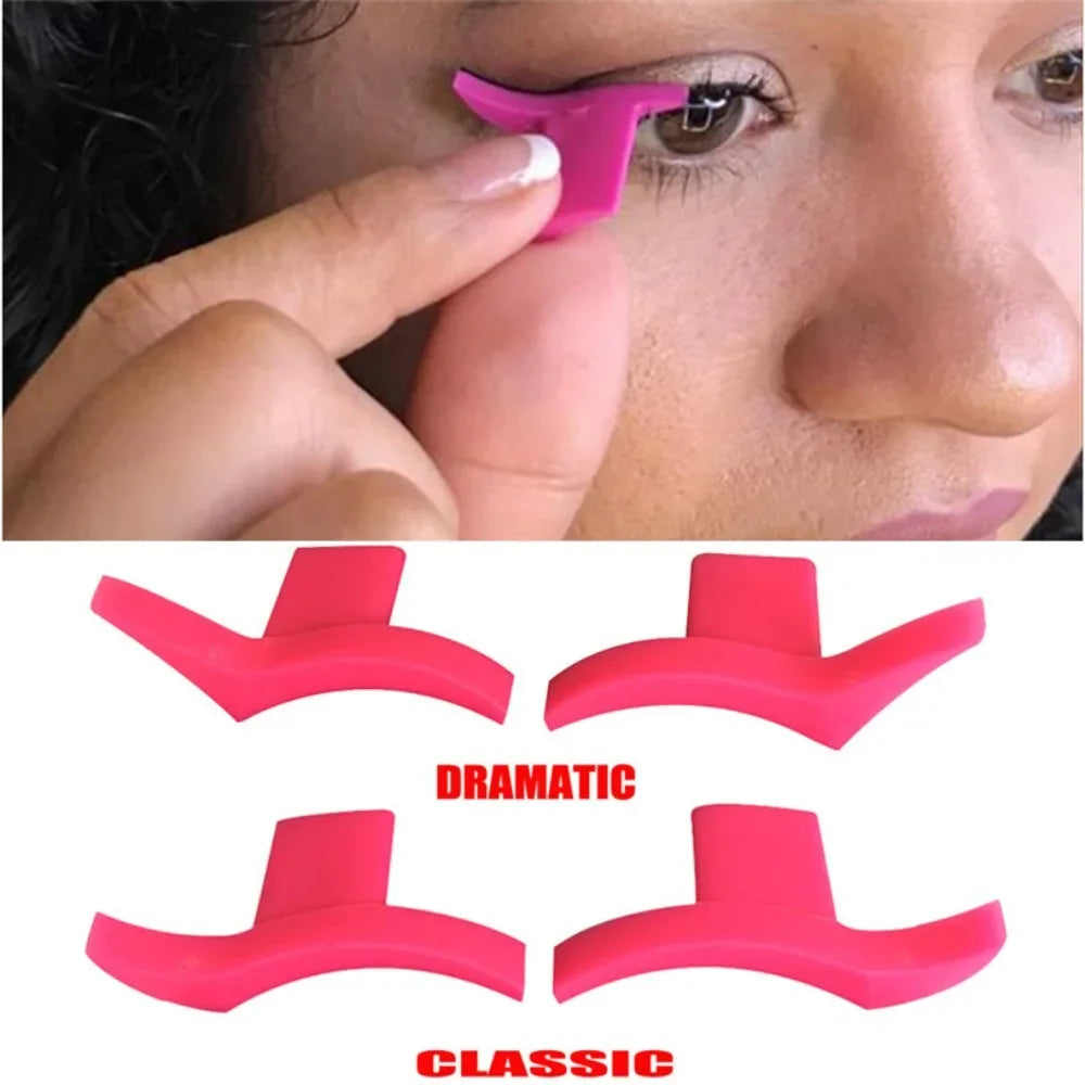 Cat Eye Eyeliner Stamp & Wing Stencil Tool | 1 Pair Eyeliner Stamp Tool QXL