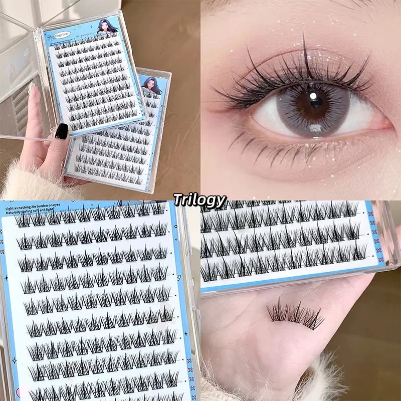 Glue-Free DIY False Eyelashes | Solar System Style 17mm False Eyelashes QXL