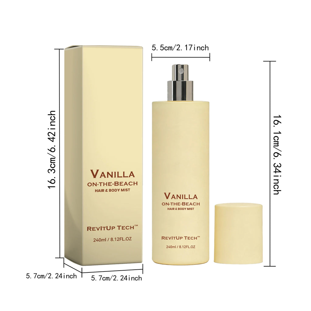 Vanilla Beach Fragrance Body Mist | Moisturizing Body Spray Fragrance Body Spray QXL