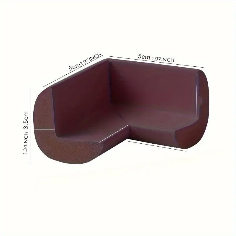 4-Pack Rubber Corner Guards – Furniture Edge Protectors Corner Guards QXL